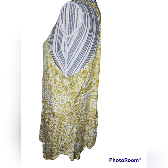 Eyeshadow  Clothing women's sleeveless high-low hem top size XL - Picture 3 of 5